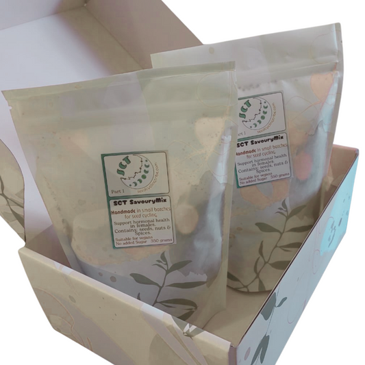 seed cycling pack for hormone imbalance support